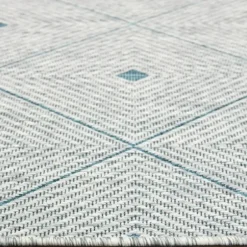 Outdoor Rugs-Kirkland's Home Multi Dhurri Stripe Indoor/Outdoor Area Rug, 5X7 Blue/Orange/Multi
