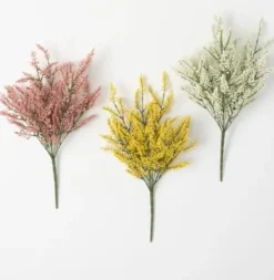 Stems & Bouquets-Kirkland's Home Multicolor Berry Bud Bundles, Set Of 3 Pink/Yellow/White/Green