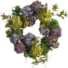Wreaths-Kirkland's Home Multicolor Hydrangea And Berry Wreath Green/Multi
