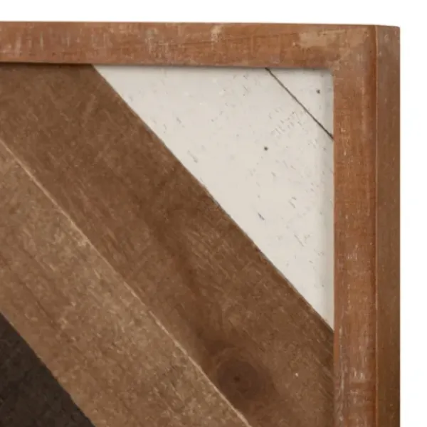 Wall Plaques-Kirkland's Home Multicolor Wood Ballez Wall Plaques, Set Of 3 Brown/Black/White