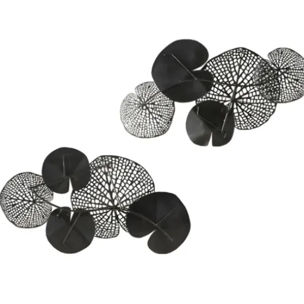 Wall Plaques-Kirkland's Home Multicolored Metal Circles Wall Plaques, Set Of 2 Blue/Gold/Brown