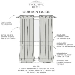 Curtains & Drapes-Kirkland's Home Mushroom Interlock Single Curtain Panel, 84 In. Gray/Ivory