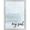 Wall Quotes & Signs-Kirkland's Home My Soul Framed Art Print Blue