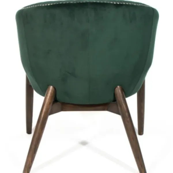 Accent Chairs-Kirkland's Home Nadia Velvet Club Chair Green
