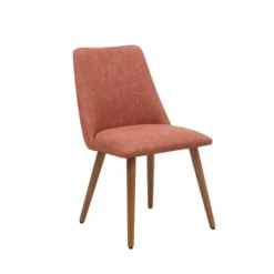 Dining Chairs-Kirkland's Home Nadine Retro Dining Chairs, Set Of 2 Orange