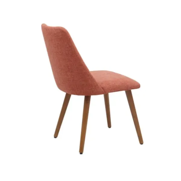 Dining Chairs-Kirkland's Home Nadine Retro Dining Chairs, Set Of 2 Orange