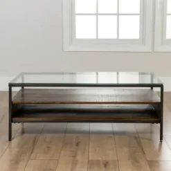 Coffee Tables-Kirkland's Home Nash Coffee Table Brown/Gray
