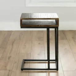 Accent & End Tables-Kirkland's Home Nash C-Table Brown/Gray