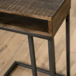 Accent & End Tables-Kirkland's Home Nash C-Table Brown/Gray