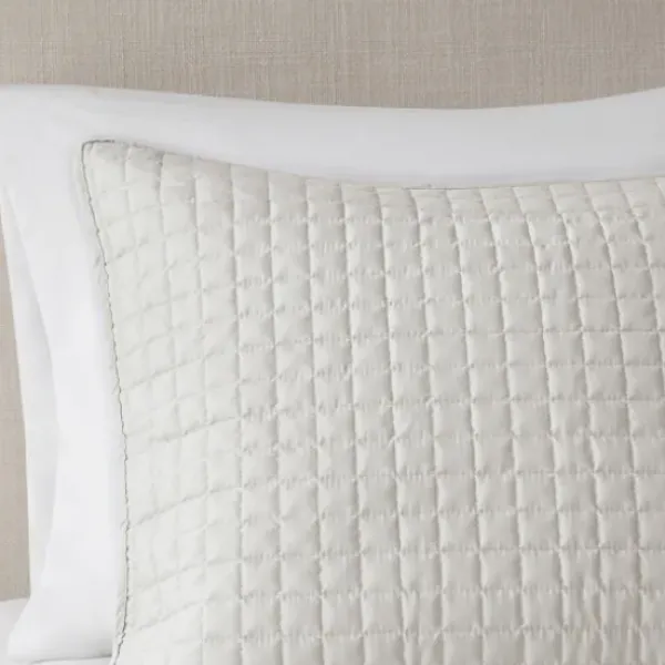 Bedspreads & Coverlets-Kirkland's Home Nash 3-Pc. Reversible King Coverlet Set Gray