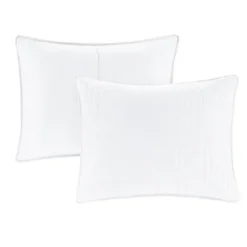 Bedspreads & Coverlets-Kirkland's Home Nash 3-Pc. Reversible King Coverlet Set White