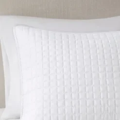 Bedspreads & Coverlets-Kirkland's Home Nash 3-Pc. Reversible Queen Coverlet Set White