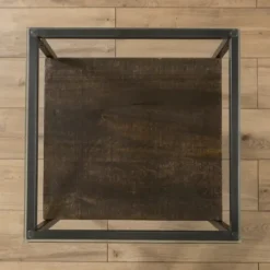 Accent & End Tables-Kirkland's Home Nash Side Table Brown/Gray
