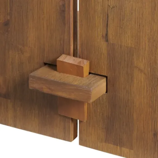 Console Tables-Kirkland's Home Natural Acacia Wood Farmhouse Console