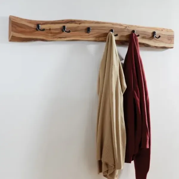 Hooks-Kirkland's Home Natural Acacia Wood Live Edge Wall Hooks