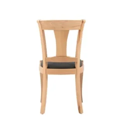 Dining Chairs-Kirkland's Home Natural And Gray Linen Dining Chairs, Set Of 2 Tan
