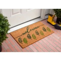 Doormats-Kirkland's Home Natural Baby Sleeping Funny Doormat Tan