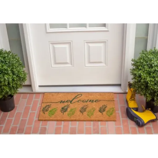 Doormats-Kirkland's Home Natural Baby Sleeping Funny Doormat Tan