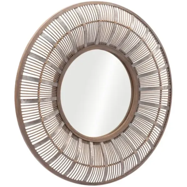 Framed Mirrors-Kirkland's Home Natural Bone Safari Framed Mirror