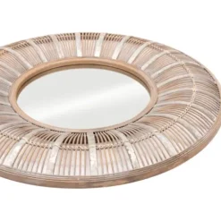 Framed Mirrors-Kirkland's Home Natural Bone Safari Framed Mirror