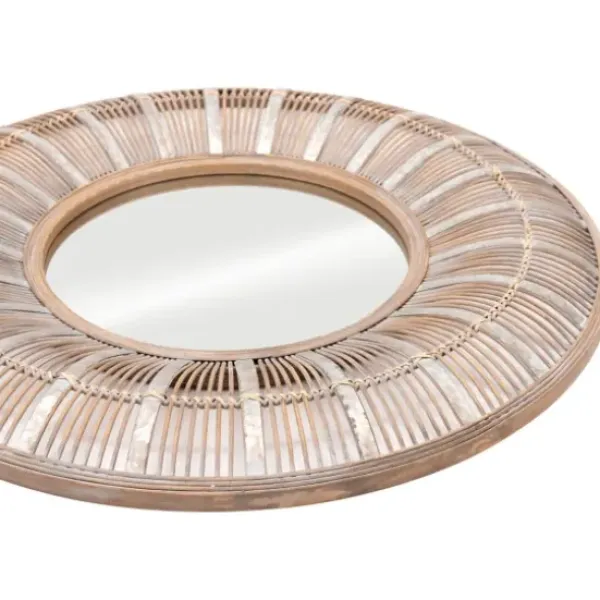 Framed Mirrors-Kirkland's Home Natural Bone Safari Framed Mirror