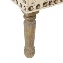 Accent Chairs-Kirkland's Home Natural Cara Stripe Accent Chair Tan