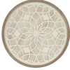 Wall Plaques-Kirkland's Home Natural Carved Wood Medallion Round Wall Plaque Tan