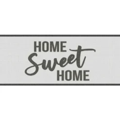 Doormats-Kirkland's Home Natural Coir Home Sweet Home Doormat Tan/Black