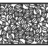Doormats-Kirkland's Home Natural Coir Striped Non-Skid Doormat Tan/Black