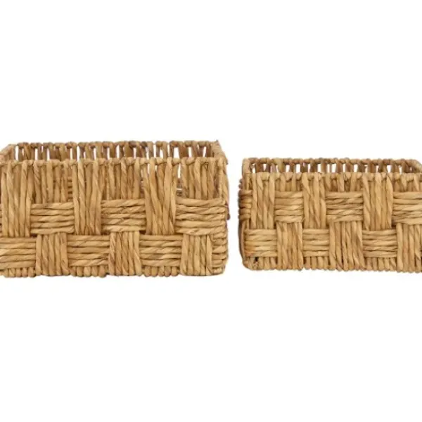 Baskets & Boxes-Kirkland's Home Natural Fibers 2-Pc. Jute Basket Set Brown