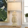 Table Lamps-Kirkland's Home Natural French Country Table Lamp White