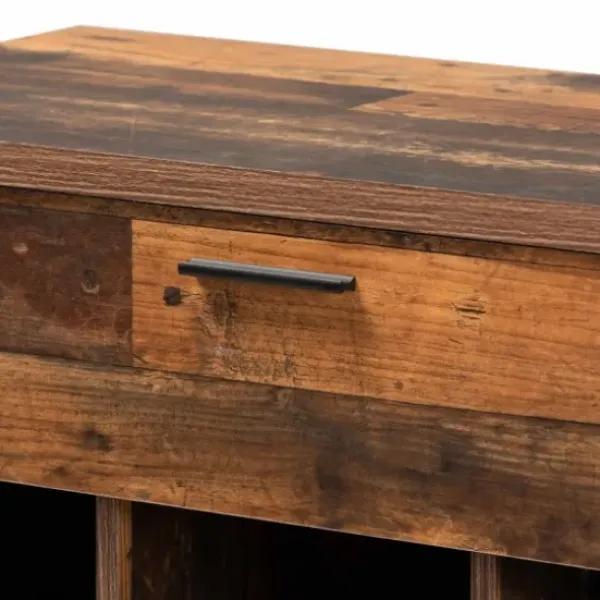 Cabinets & Sideboards-Kirkland's Home Natural Grain Wood Cabinet