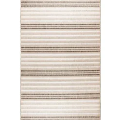 Outdoor Rugs-Kirkland's Home Natural Honeycomb & Bees Outdoor Accent Rug Tan/Yellow