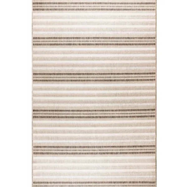 Outdoor Rugs-Kirkland's Home Natural Honeycomb & Bees Outdoor Accent Rug Tan/Yellow