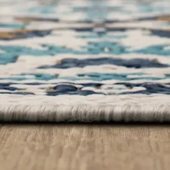 Outdoor Rugs-Kirkland's Home Natural Linear Macy Indoor/Outdoor Area Rug, 7X9 Brown