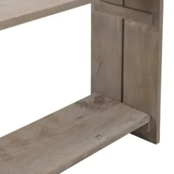 Console Tables-Kirkland's Home Natural Mango Wood Farmhouse Console