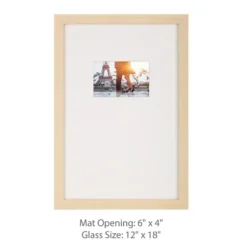 Gallery Wall Frames-Kirkland's Home Natural Offset Mat 4X6 5-Pc. Gallery Wall Set Tan