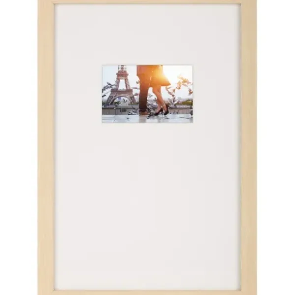 Gallery Wall Frames-Kirkland's Home Natural Offset Mat 4X6 5-Pc. Gallery Wall Set Tan