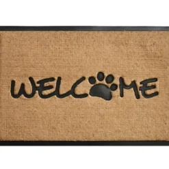 Doormats-Kirkland's Home Natural Sand Dollar Outdoor Mat Tan