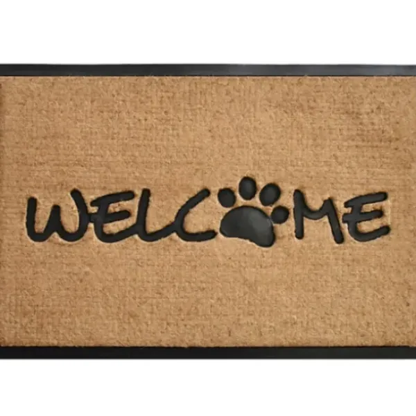 Doormats-Kirkland's Home Natural Sand Dollar Outdoor Mat Tan