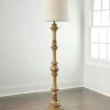 Floor Lamps-Kirkland's Home Natural Savannah Floor Lamp Brown
