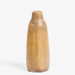 Vases-Kirkland's Home Natural Seagrass Tapered Neck Coastal Vase Tan