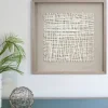 Wall Plaques-Kirkland's Home Natural String Art Wall Plaque Tan