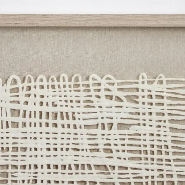 Wall Plaques-Kirkland's Home Natural String Art Wall Plaque Tan