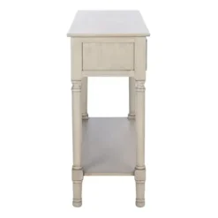 Console Tables-Kirkland's Home Natural Textured 2-Drawer Console Table Tan