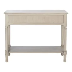 Console Tables-Kirkland's Home Natural Textured 2-Drawer Console Table Tan
