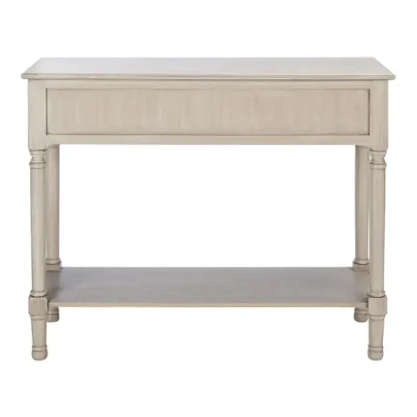 Console Tables-Kirkland's Home Natural Textured 2-Drawer Console Table Tan