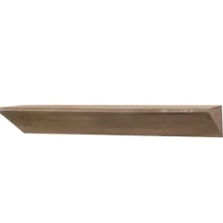 Shelves-Kirkland's Home Natural Wedge Wood Large Floating Shelf