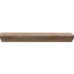 Shelves-Kirkland's Home Natural Wedge Wood Large Floating Shelf