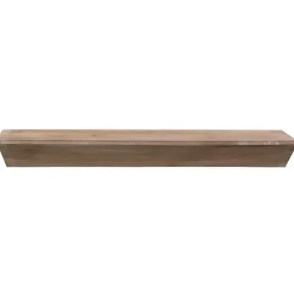 Shelves-Kirkland's Home Natural Wedge Wood Large Floating Shelf